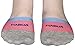 Bamboo No Show Anti Slip Socks, 5 Striped Pairs (One Size (5-8), Striped Assorted 1)