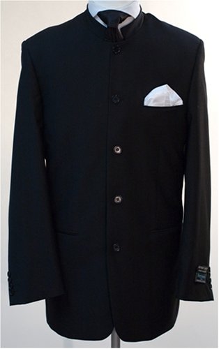 Buy Mandarin Collar Mens Suit