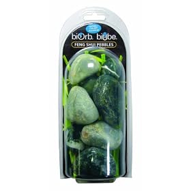biOrb Decorative Feng Shui Pebbles - Chinese Green