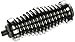 Hustler / New-Tronics Antenna Corp. No. SSM-3 Stainless Steel CB Antenna Spring with Coupling Stud