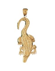 CleverEves 14K Gold Pendant Alligator 6.6 - Gram(s)
