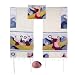 Yair Emanuel Embroidered Raw Silk Tallit Prayer Shawl Set - Miriam and the drum - Size: 17