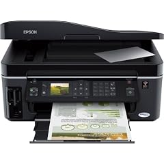 Epson Stylus Office BX610FW WiFi-Multifunktionsger�t (4 in 1, Drucken, Kopieren, Scannen, Faxen)