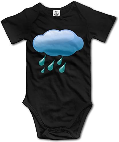 Cloud And Rain Nice Unisex Triangle Romper For Babies