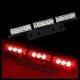 18 Bright Red LED Law Enforcement Flash Strobe Lights Bar for Windshield Dash Deck... by HK5