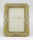 Beautiful Bronze & Gold Colored Picture Frame with Stones