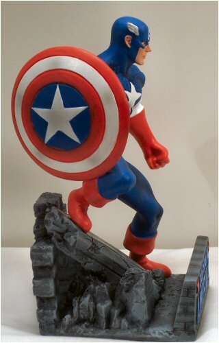Marvel Heroes Desk Set - Captain America Business Card Holder