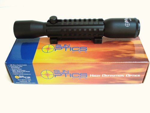 Sun Optics USA CS12-RM432 4X32 Tactical Tri Rail Scope NewB002BU2IPM : image