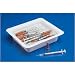Monoject Allergy Tray 28G x 1/2 with Permanently Attached Needle, 1000/Case