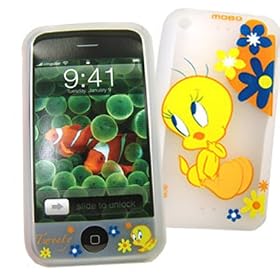 Apple iPHONE 3G/3GS TWEETY Bird Silcon/Silicone/Gel/Soft/Cover/Case