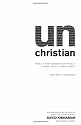 unChristian: What a New Generation Really Thinks about Christianity... and Why It Matters