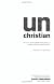 unChristian