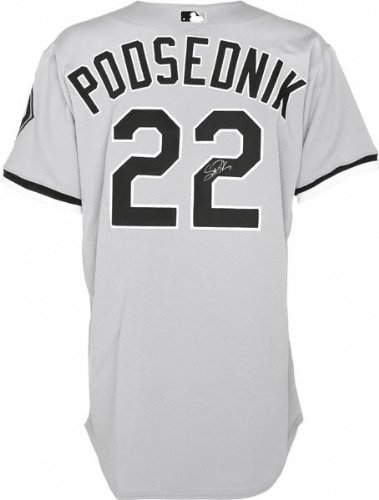 Scott Podsednik Autographed Jersey | Details: Chicago White Sox, Grey, Authentic