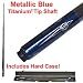 Metallic Blue Titanium Pool Cue Billiard Stick - Billiards > Cue Sticks > Fiberglass / Graphite Cue
