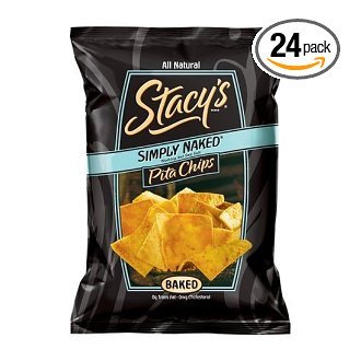 Stacy's Bagel Chips, Simply Naked, 6-Ounce Bag (Pack of 12)