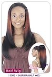 New born free Synthetic half wig: 13003 SABRINA, Demi Cap Plus: 2-way style(half wig + ponytail)