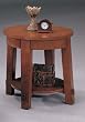 Bel Air Modern Light Brown Finish Wood End Table By Coaster Furniture