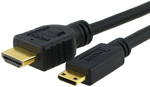 Importer520 15 Feet Gold Plated Mini HDMI Cable for FujiFilm FinePix S8400 / S8500, FinePix S8200/S8300, FinePix SL1000, FinePix HS50EXR, FinePix F800EXR, X20, X100S, X-A1 XF1, X-E1, X-M1 Digital Camera