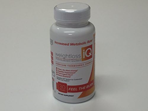 weightloss iQ - Formulated for a Thermogenic Burn to Improve Calorie Burn and Better Weight Loss - 30 Ct