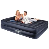 Luftbett Pillow Rest Blue "Queen", 230 V inkl. eingebauter Luftpumpe,152 x 203 x 47 cm (L x B x H)von "Intex"