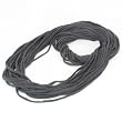 Chain Loop Noodle Spaghetti Infinity Scarf Charcoal Gray