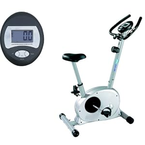 Royalbeach Heimtrainer H100, silber, ca. 100 x 55 x 119/130 cm