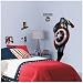 Magnificent Peel & Stick By RoomMates Captain America Giant Wall Decal