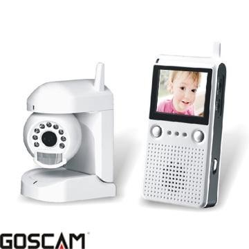 Childrens Toyshop  Computer : GOSCAM GP-850P 2.4GHz Wireless Baby Camera / Monitor, OSD Receiver, Motion Detection Alarm, 2.5" Portable Monitor, and Audio Monitoring