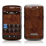 Dark Burlwood Design Protective Skin Decal Sticker for BlackBerry Storm 9530 Cell Phone