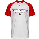 Majestic St. Louis Cardinals 2011 World Series Bound Raglan T-Shirt – White