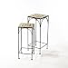 Elements 2-piece Los Cabos Mosaic Plant Stand
