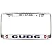 Chicago Cubs Chrome License Plate Holder