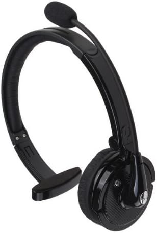 KINGLAKE Latest Brand New Over the Head Bluetooth Wireless Trucker Headset With Flexible Boom Mic Extreme Noise Cancellation Bluetooth Headset-BH-M10 (listen to music and phone functions)