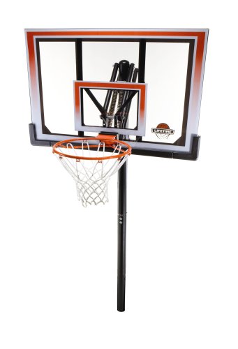 Lifetime 71799 In-Ground Basketball System with 50-Inch Shatter Guard Backboard