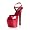 red patent/red