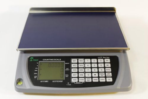 Nevada Weighing Tree LCT 110 Portable Large Counting Scale Precision Balance - 110 lbs x 0.005 lbs - Rechargeable! With 2 Year Warranty!