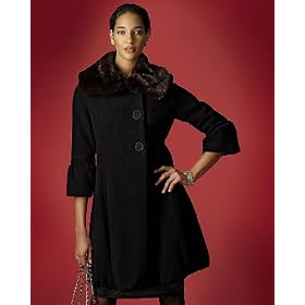 Wool swing coat by Newport News