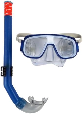Swimming Mask Goggle and Snorkel Gear Pool Set for Kids (colors vary)