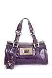Maxx New York Del Posto Croco Small Barrel - Purple