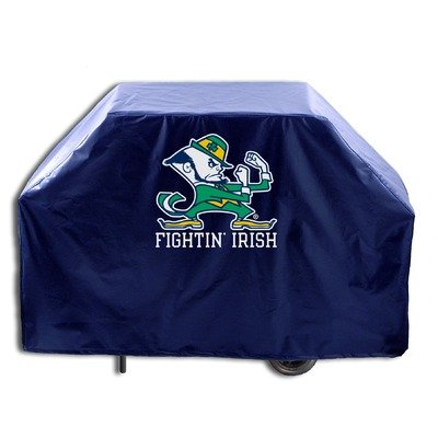 Holland Bar Stool GCNVNotreDameFI Notre Dame Fighting Irish Grill Cover with Leprechaun in Navy Size: 55