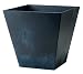 Novelty 35068 Square Ella Planter, Black