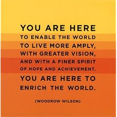 You Are Here To Enable The World , 9x9