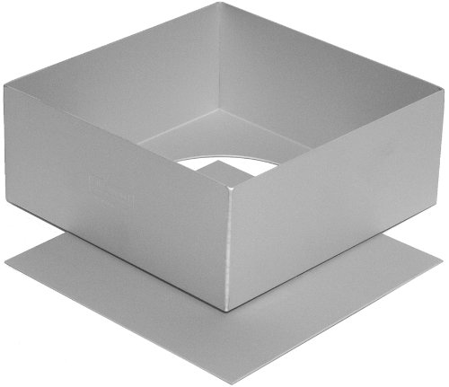Silverwood Loose Base Square Cake Tin - 7 Inch