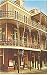 New Orleans La Delicate Lace Balconies Postcard