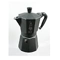 Bialetti Moka Express 6 Tassen Espressokocher, anthrazit