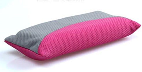 Wrist Rest Support Mouse Cushion Ergonomic Memory Foam Pillow (Gray - Pink)