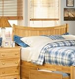 Atlantic Furniture P-96835 Manhattan Full Headboard in Natural Maple