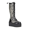 CREEPER-812, 3 1/4' P/F Zippered Plaid Creeper Boot