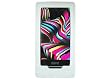 CrazyOnDigital Premium Clear White Silicon Skin Case for Zune HD Video Mp3 Player