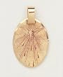 14 Kt Gold Layered Medal - Holy Spirit - Hand Made - Ready for Engraving - Individually Boxed